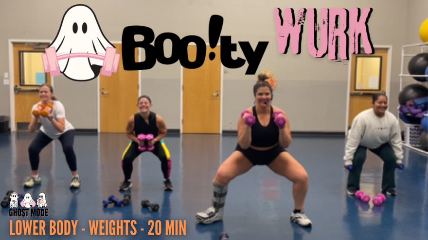 Booty Wurk // Lower Body Weights // 20 min
